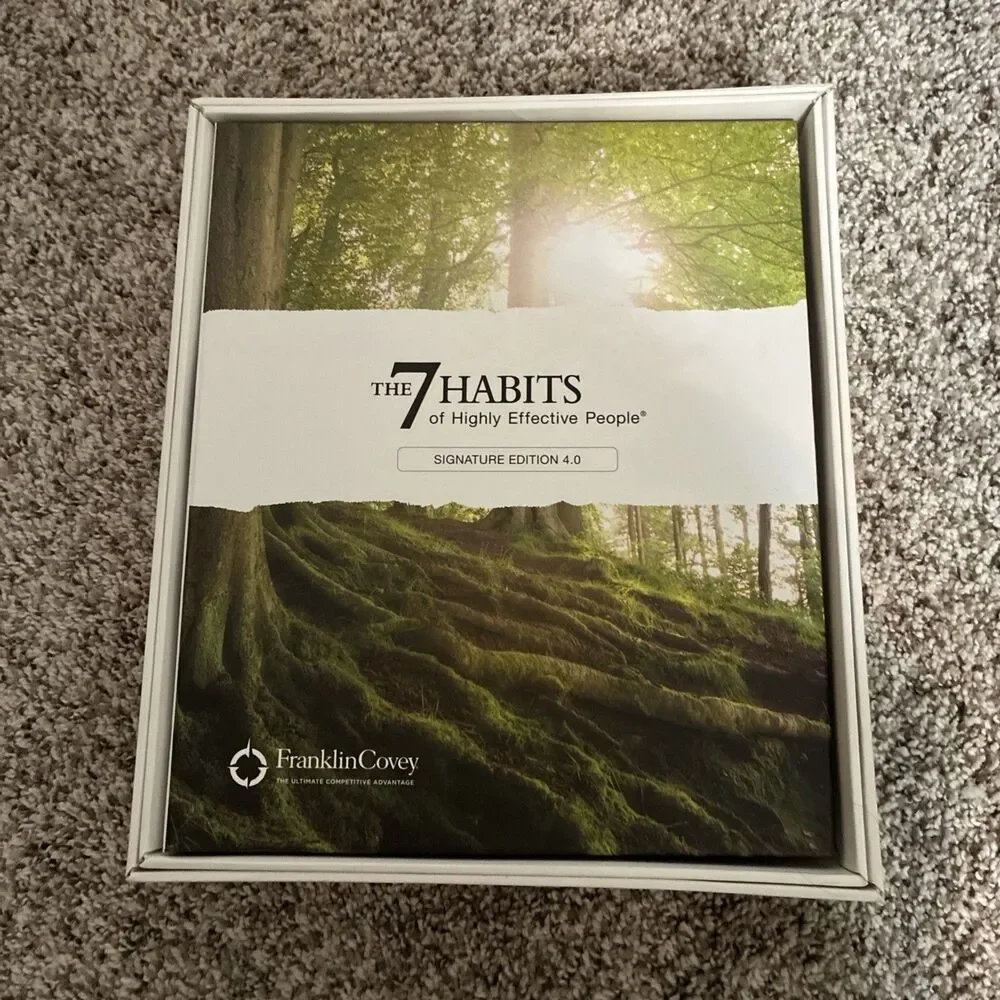 New Franklin Covey 7 Habits of Highly Effective People Edition Planner